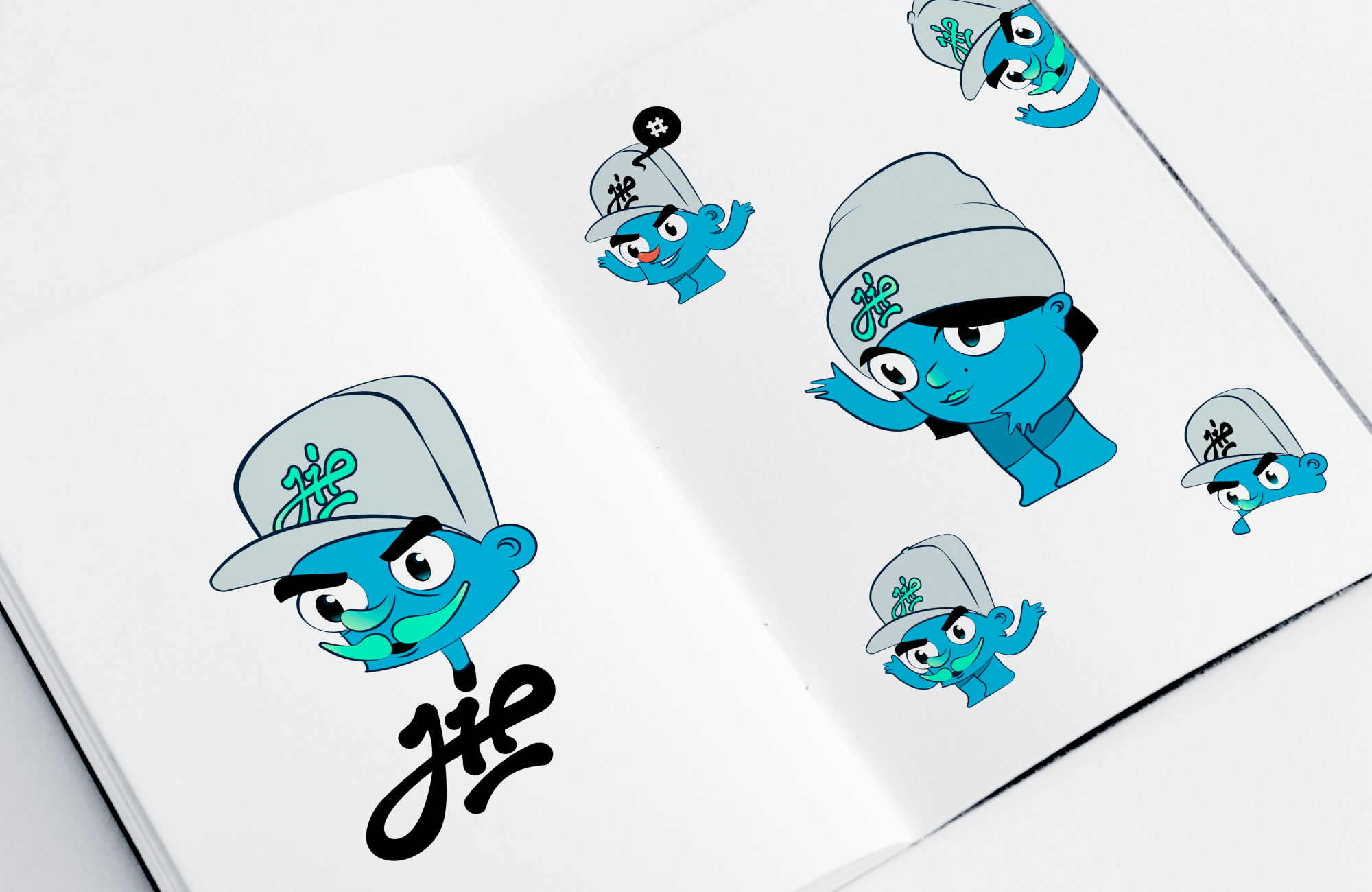 Illustrationsfiguren Paxo und Lumi