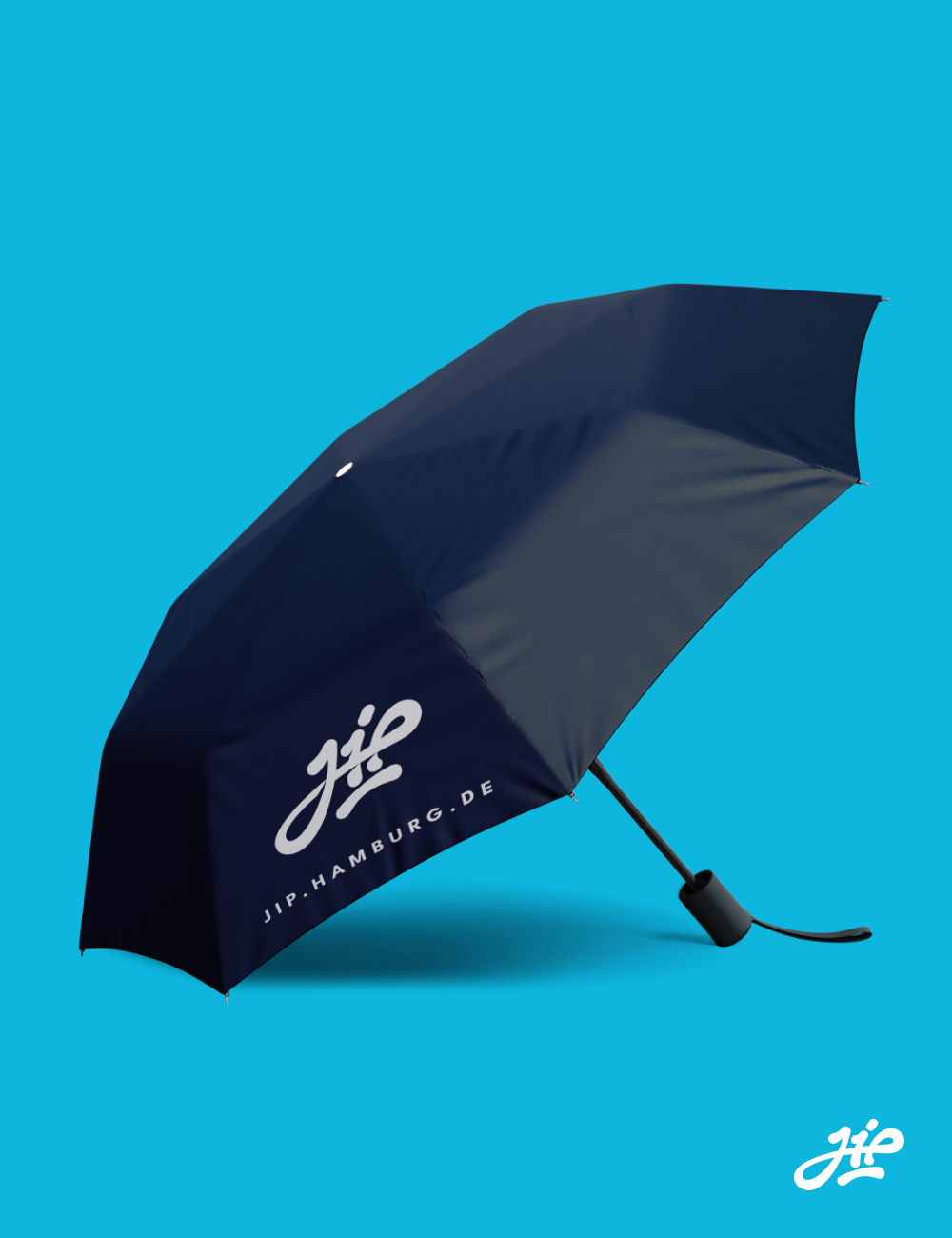 Regenschirm mit jip Motiv