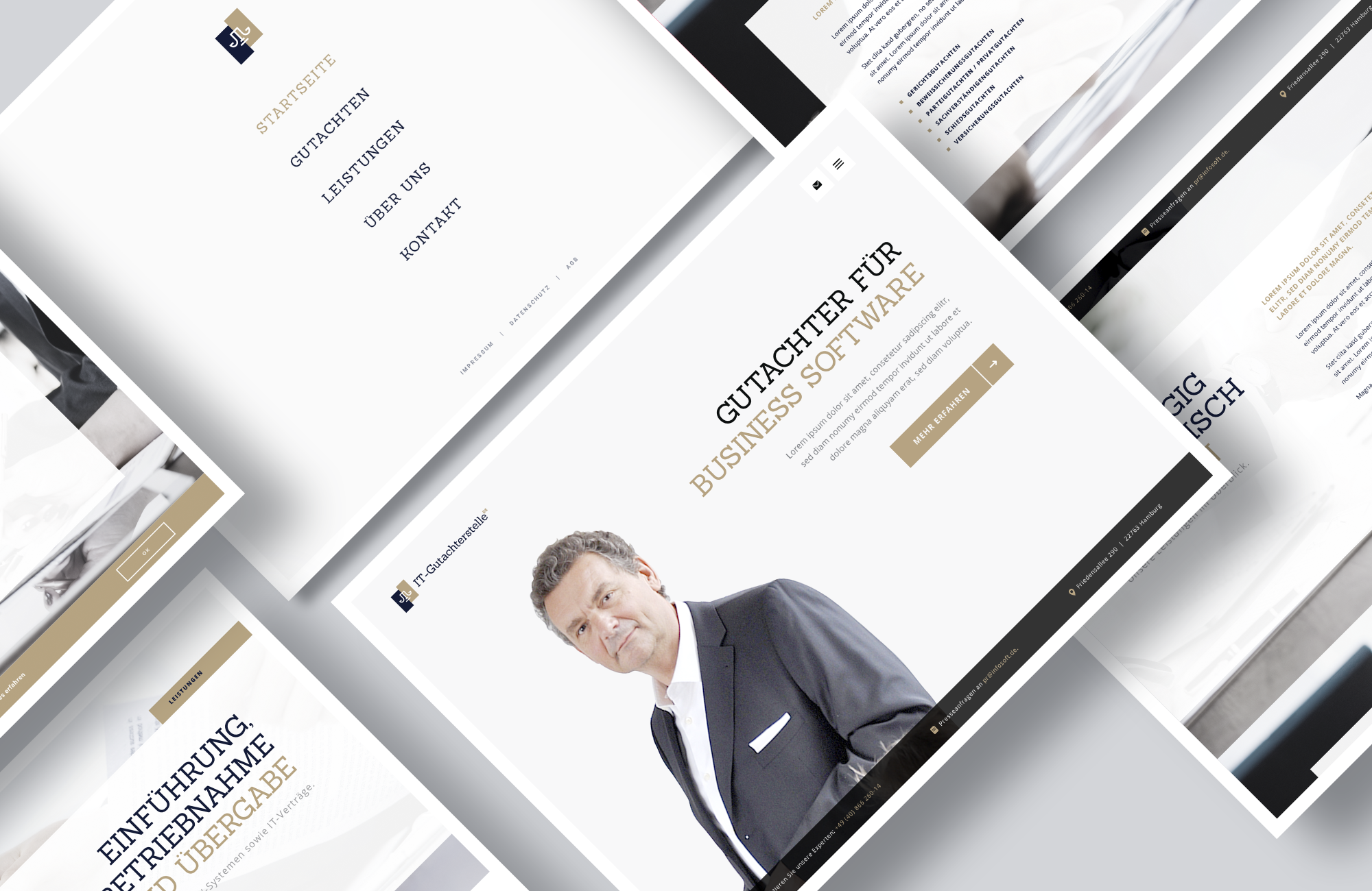Website im Überblick